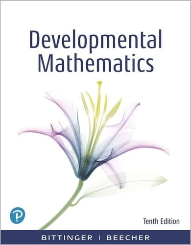 Developmental Mathematics College Mathematics and Introductory Algebra