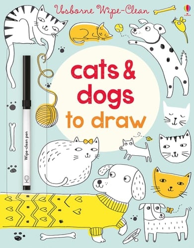 Wipe-Clean Cats and Dogs to Draw
