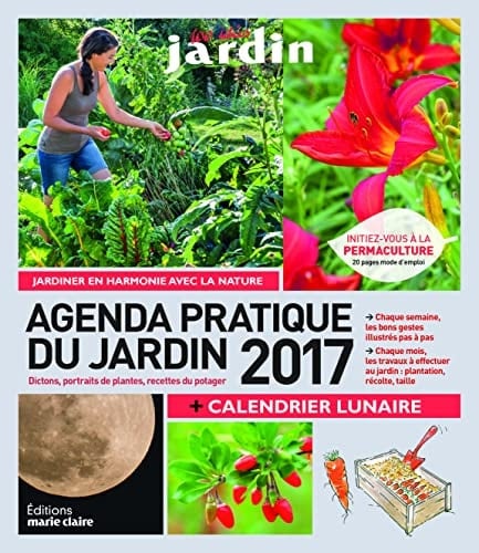 Agenda du jardin 2017