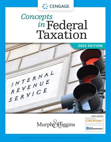 Concepts in Federal Taxation 2020