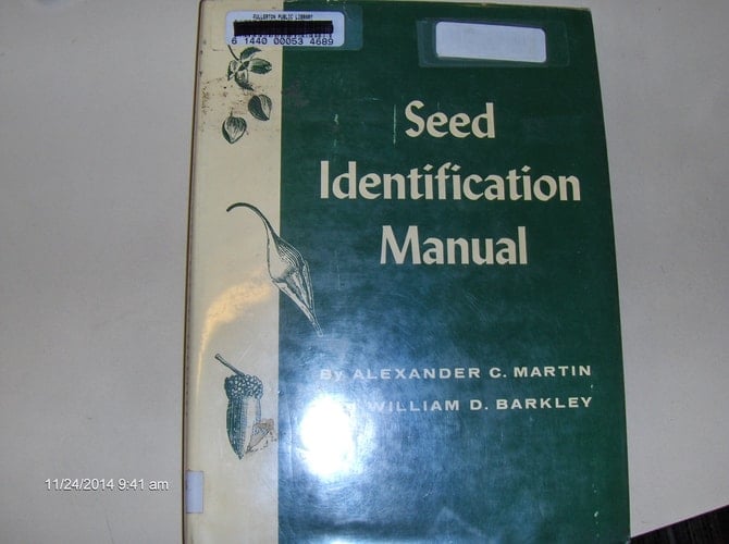 Seed Identification Manual
