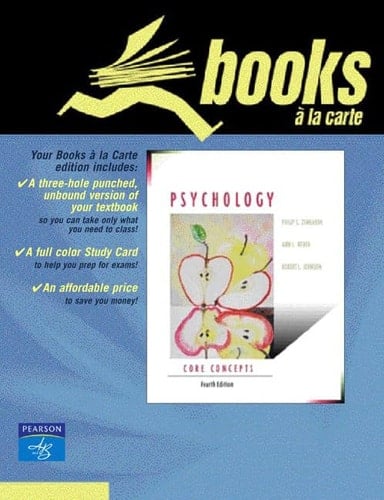 Psychology: Core Concepts with Other (Books a la Carte)