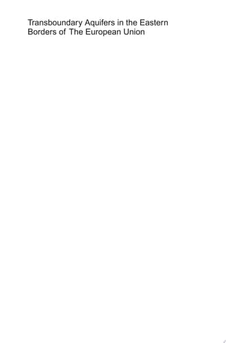 Transboundary Aquifers in the Eastern Borders of The European Union