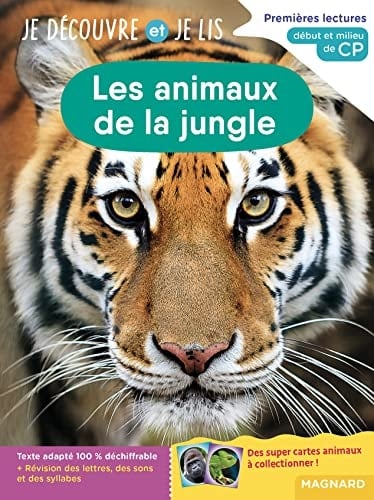 Les animaux de la jungle Début et milieu de CP