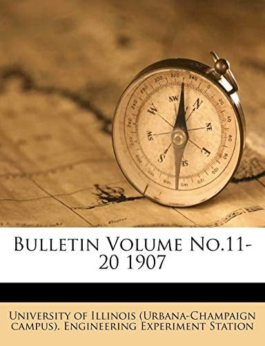 Bulletin Volume No.11-20 1907