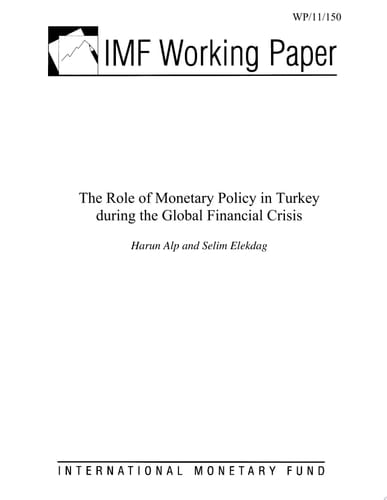 The Role of Monetary Policy in Turkey During the Global Financial Crisis
