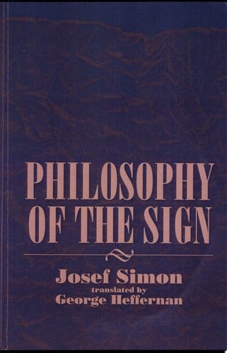 Philosophy of the Sign