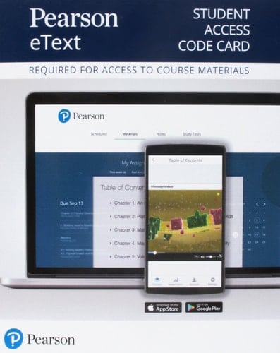 Pearson Etext Campbell Essential Biology With Physiology Access Card
