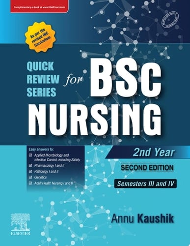 Quick Review Series for B.Sc. Nursing: 2nd Year