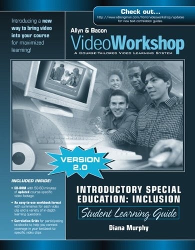 VideoWorkshop for Intro SPED/Inclusion: Student Learning Guide w/CD-ROM (2nd Edition)