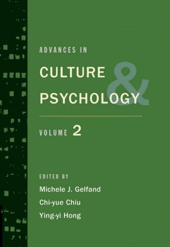 Advances in Culture and Psychology: Volume 2