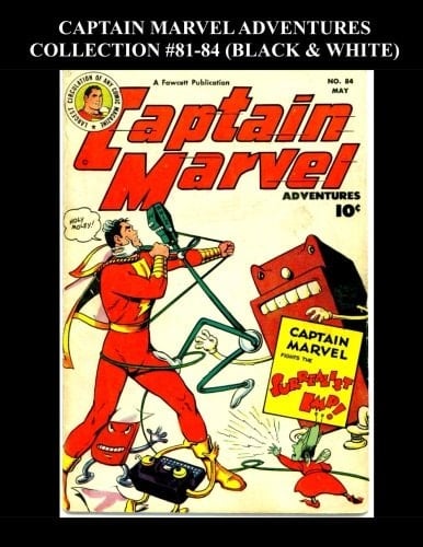 Captain Marvel Adventures Collection #82-84 Black and White