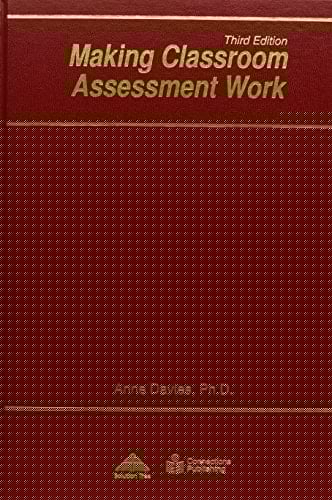 Making Classroom Assessment Work