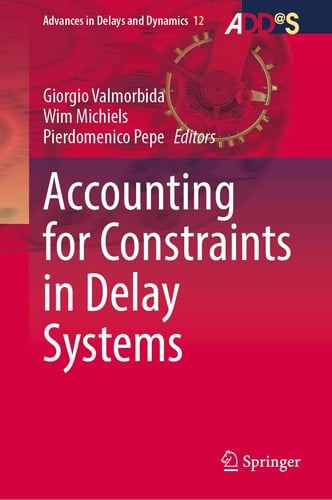 Accounting for Constraints in Delay Systems