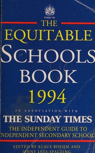 Equitable Schools Book 1994