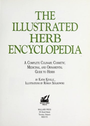 The Illustrated Herb Encyclopedia