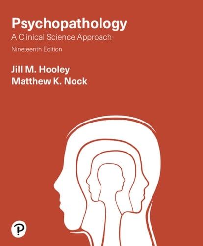Psychopathology: A Clinical Science Approach (Pearson+)