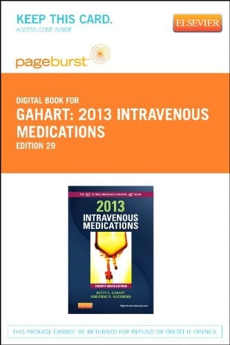 2013 Intravenous Medications