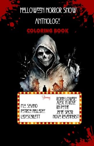 Halloween Horror Show Anthology Coloring Book