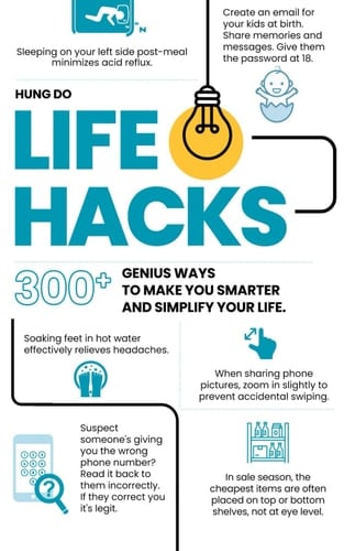 Life Hacks 300+ Genius Ways To Make You Smarter and Simplify Your Life