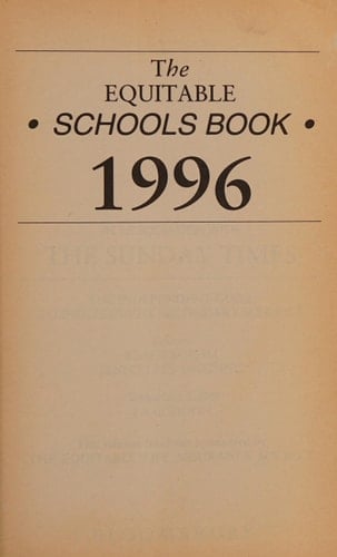 Equitable Schools 1996