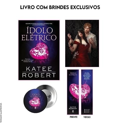 ÍDOLO ELÉTRICO + PÔSTER + BOTTON + MARCA-PÁGINA - VOL. 2