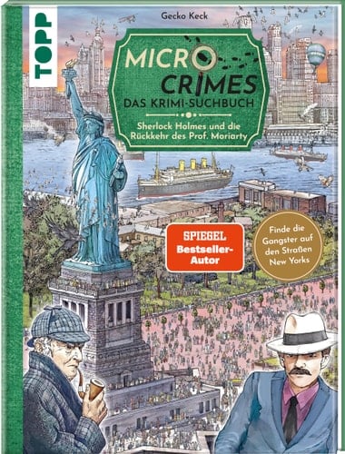 Micro Crimes, das Krimi-Suchbuch - Sherlock Holmes und die Rückkehr des Prof. Moriarty