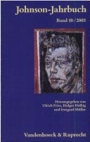 Johnson-Jahrbuch 10/2003.