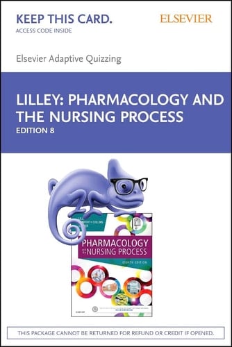 Elsevier Adaptive Quizzing for Pharmacology and the Nursing Process (Access Card)