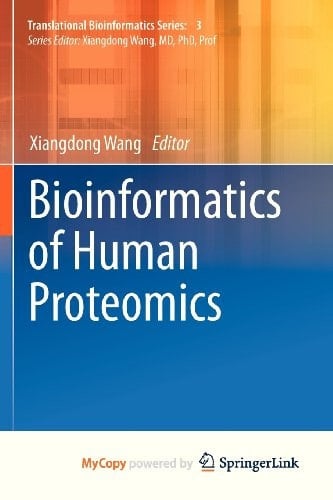 Bioinformatics of Human Proteomics