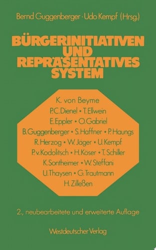 Bürgerinitiativen und repräsentatives System