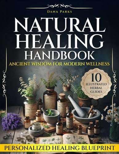Natural Healing Handbook Ancient Wisdom for Modern Wellness: Harness the Power of Herbs, Essential Oils, and Natural Therapies to Rebalance Energy and Strengthen the Body from Within
