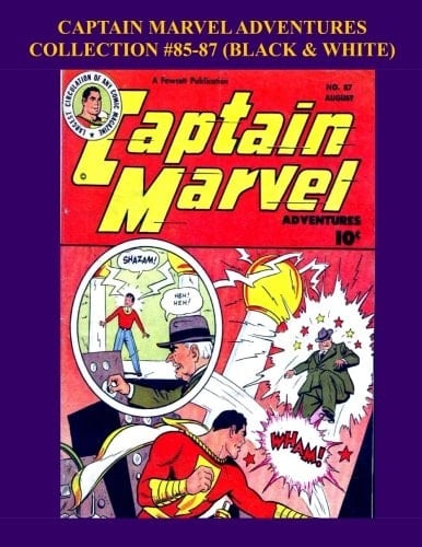 Captain Marvel Adventures Collection #85-87 Black and White