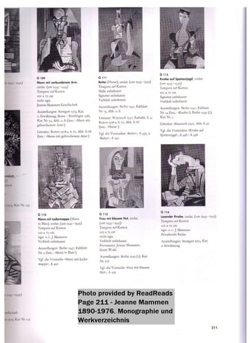 Jeanne Mammen, 1890-1976 Monographie und Werkverzeichnis