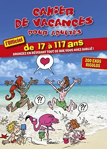 Cahier de vacances pour adultes