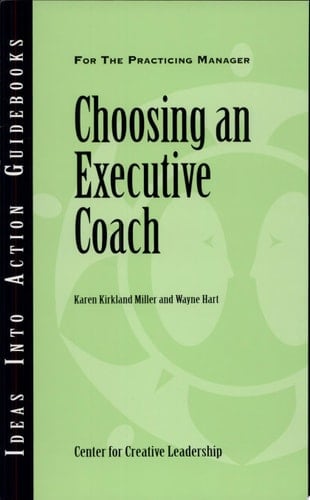 Choosing an Executive Coach
