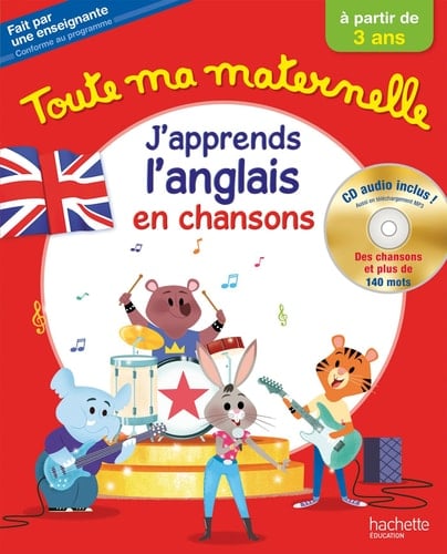 Toute ma maternelle J'apprends l'anglais dès 3 ans