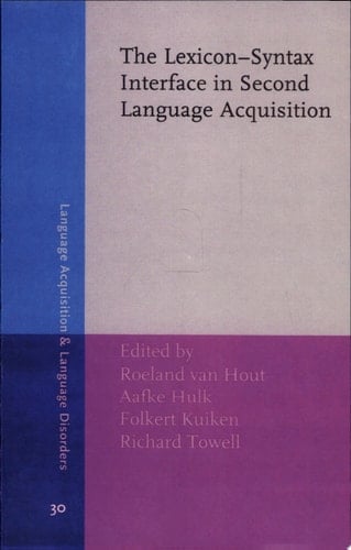 The Lexicon-syntax Interface in Second Language Aquisition