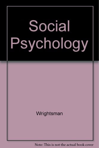 Social Psychology