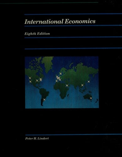 International Economics (Irwin Publications in Economics)
