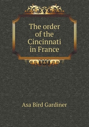 The order of the Cincinnati in France