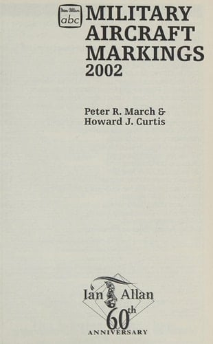 Military Aircraft Markings 2002