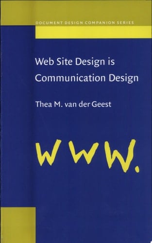 Web Site Design is Communication Design