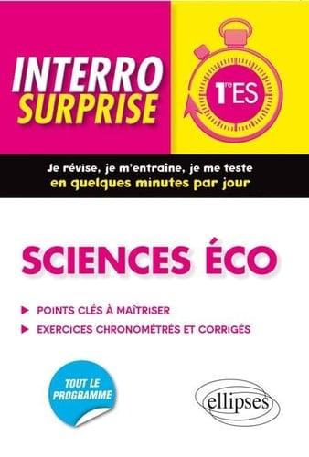 Sciences éco 1re ES