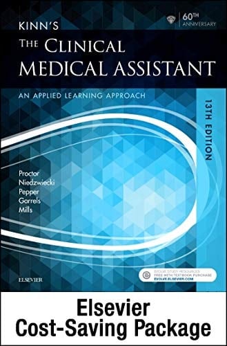 Kinn's The Clinical Medical Assistant - Text and Study Guide & Procedure Checklist Manual Package: An Applied Learning Approach