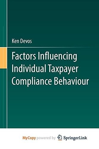 Factors Influencing Individual Taxpayer Compliance Behaviour