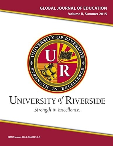 Global Journal of Education, Volume 2, Summer 2015