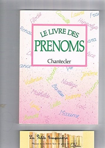 Le livre des prénoms