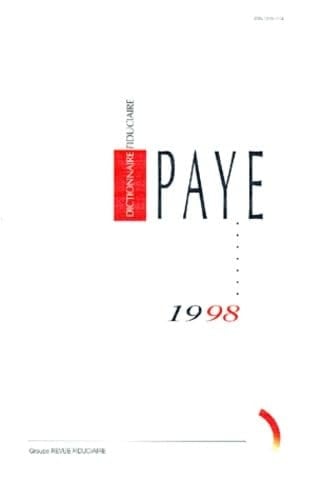 Dictionnaire fiduciaire paye 1998