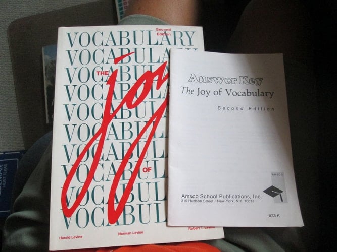 The Joy of Vocabulary